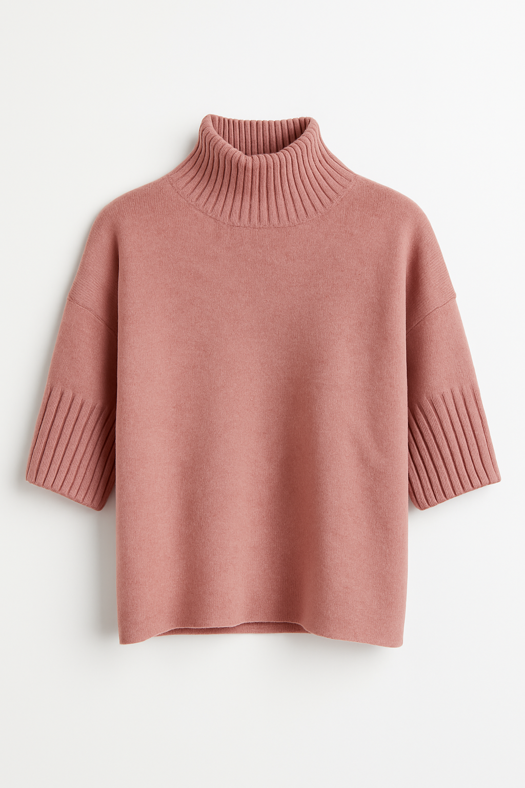 Suéter de punto top blush