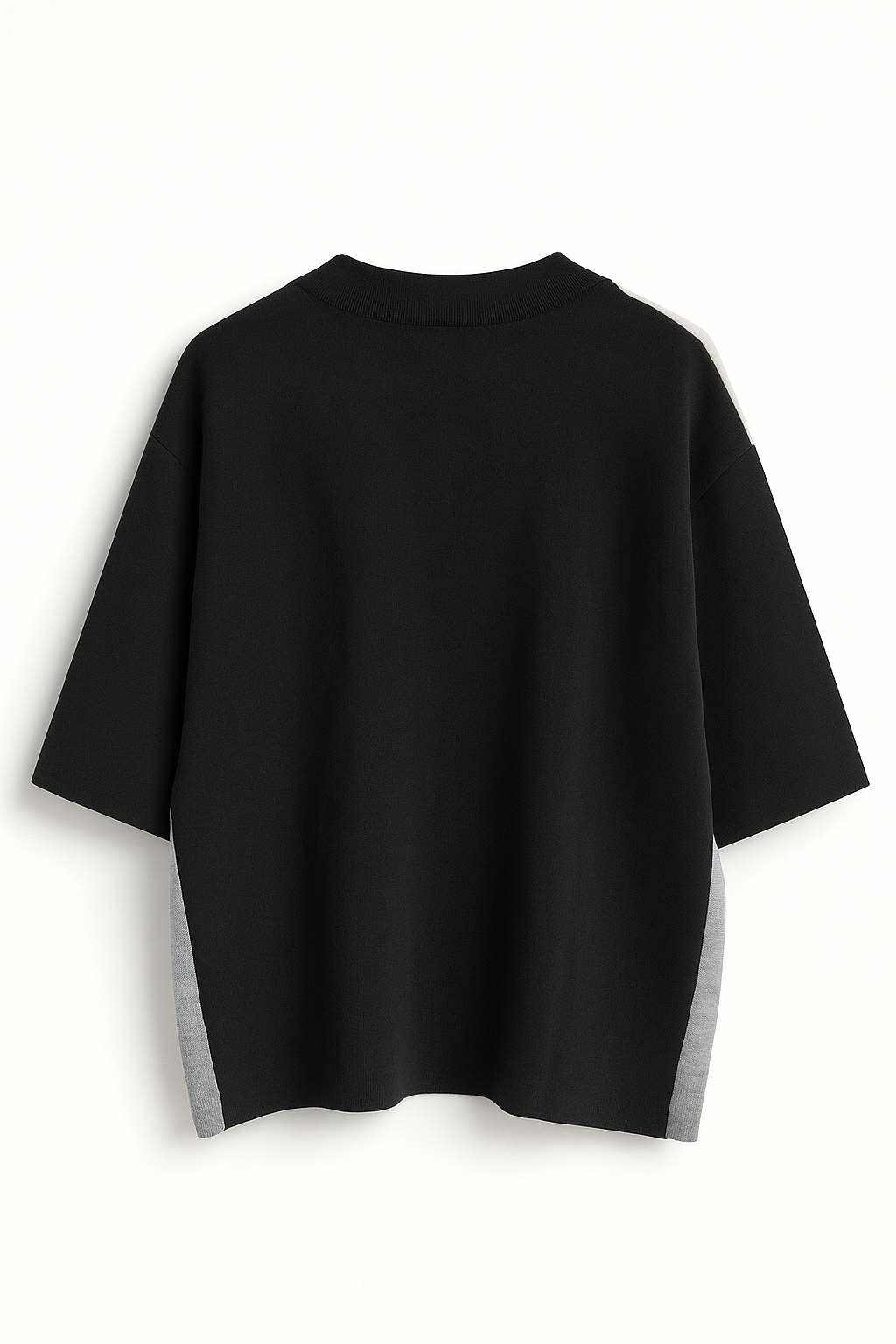 Suéter estructura geométrica